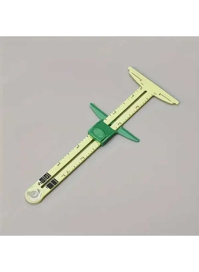Multifunctional 5 In 1 Sewing And Crafting Ruler With Quilting Scale Heavy Duty Plastic Tool 1pc - Image 2