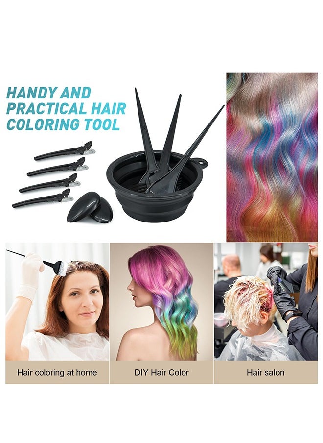 VANGOG 13Pc Hair Bleach Kit - Hair Coloring Products With Dye Brush, Color Bowl, Earmuffs, Clip for Salon Bleaching & Highlighting  - Image 5