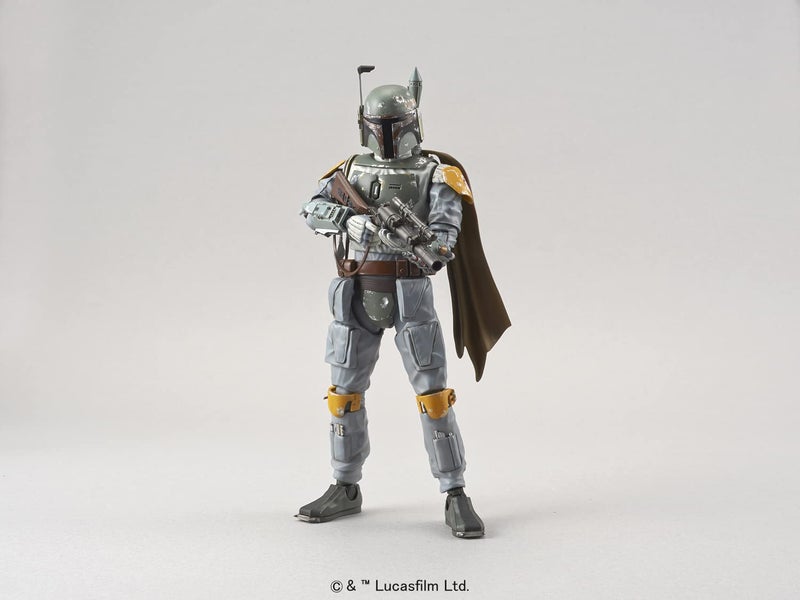 Bandai Hobby Star Wars 1/12 Plastic Model Boba Fett "Star Wars", White - Image 2