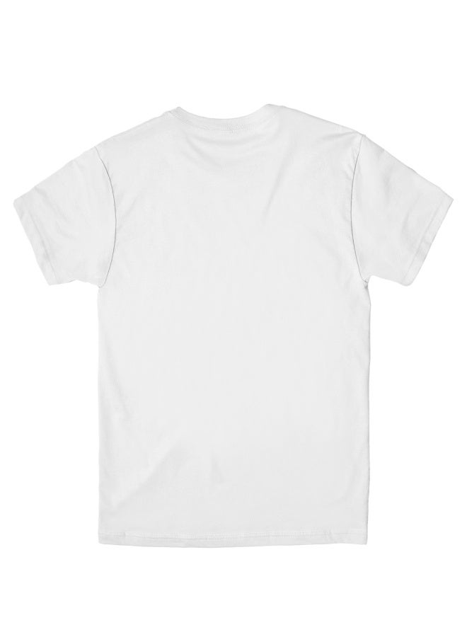 THREADCURRY THREADCURRY Hungry Wolf Blue Fun Comic Cotton Graphic Printed Tshirt for Boys  - Image 2