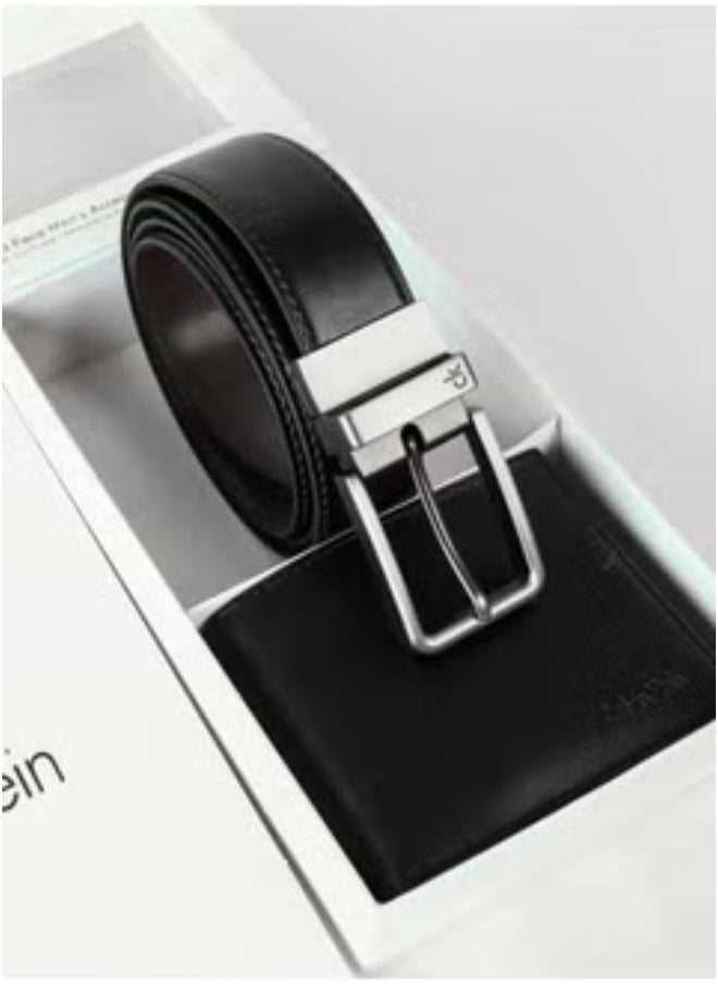 Calvin Klein Wallet-Belt Set For Men