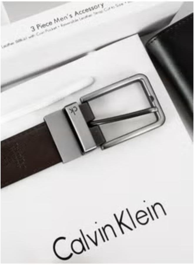 Calvin Klein Wallet-Belt Set For Men