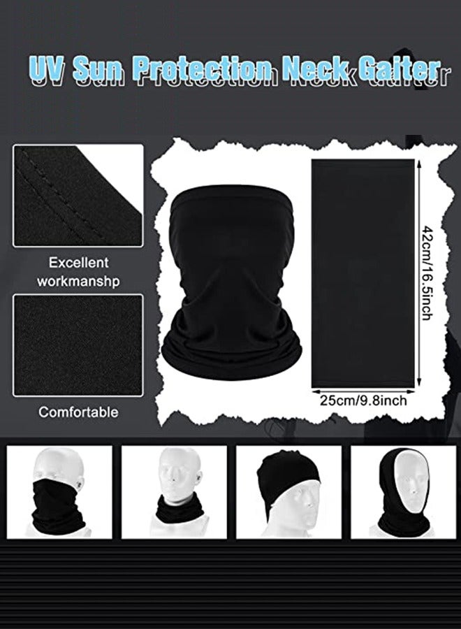 Arabest Summer Bandana UV Protection Face Cover Neck Gaiter Scarf and Ice Silk Cooling Arm Sleeves with Thumb Holes Sleeve Cap  - Image 3