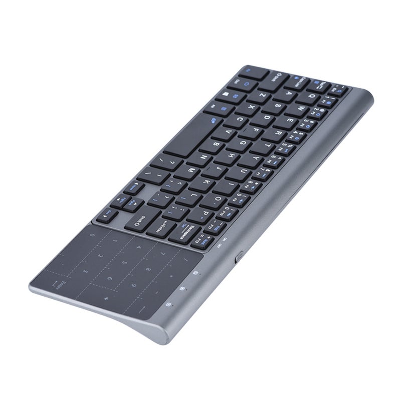 Portable Slim 2.4Ghz Wireless Keyboard Handheld with Touchpad for PC /Notebook /TV Box - Image 5