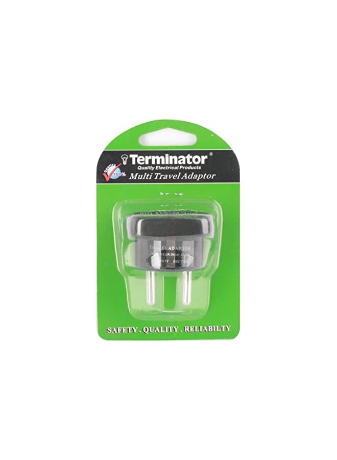 Terminator Terminator Multi Traveler Adapter With Shutter & Indicator (EU to Universal) Model No. TL-15B  - Image 3