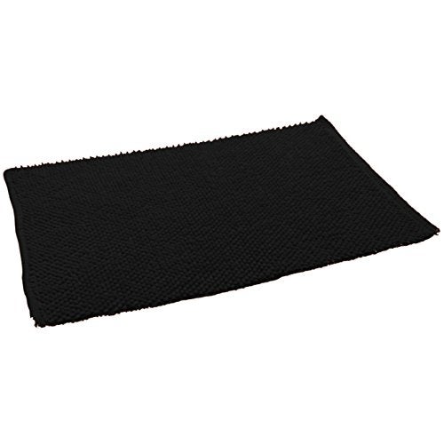 HOTEL LUXURA Bath MAT-Black, 20x30 - Image 2