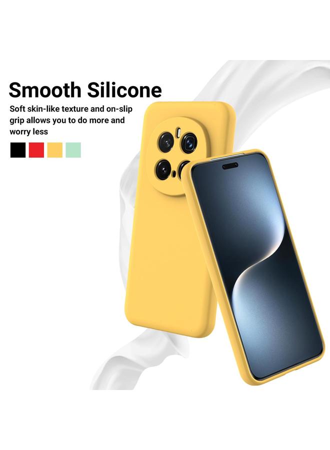 S-TOP Case For Honor Magic7 Pro Pure Color Liquid Silicone Shockproof Phone Case - Image 3