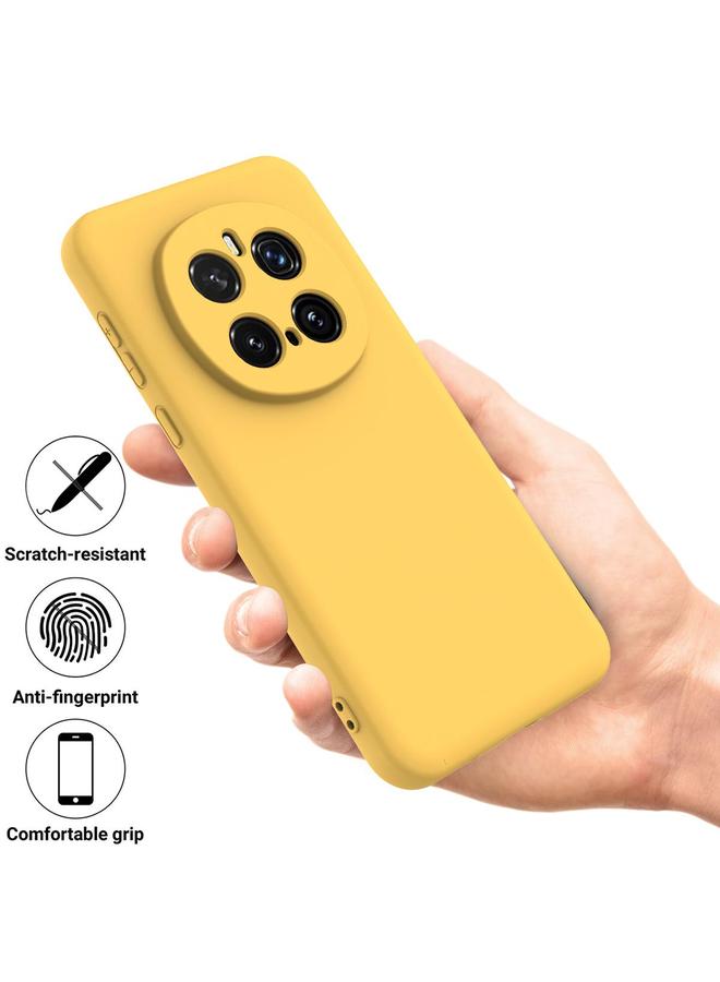 S-TOP Case For Honor Magic7 Pro Pure Color Liquid Silicone Shockproof Phone Case - Image 2