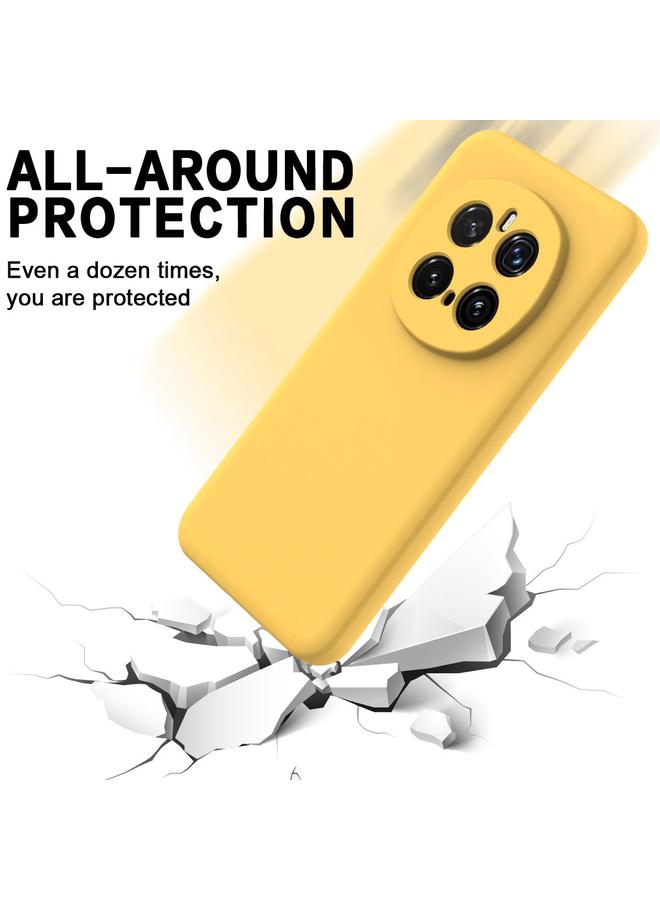 S-TOP Case For Honor Magic7 Pro Pure Color Liquid Silicone Shockproof Phone Case - Image 5