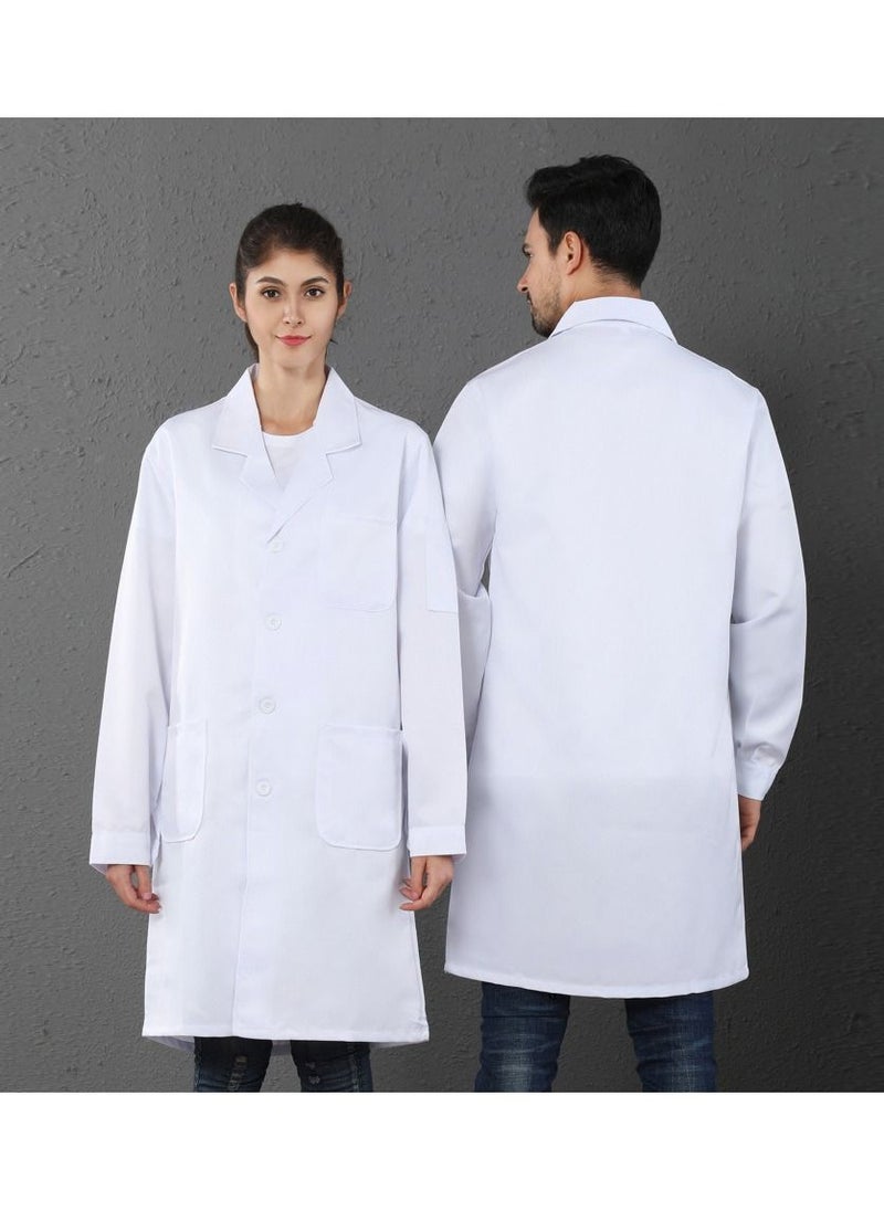 MileMelo - Laboratory Coat Can Be Used In Hospitals, Pharmacies, Scientific Research Laboratories, Food processing, etc White - Image 1