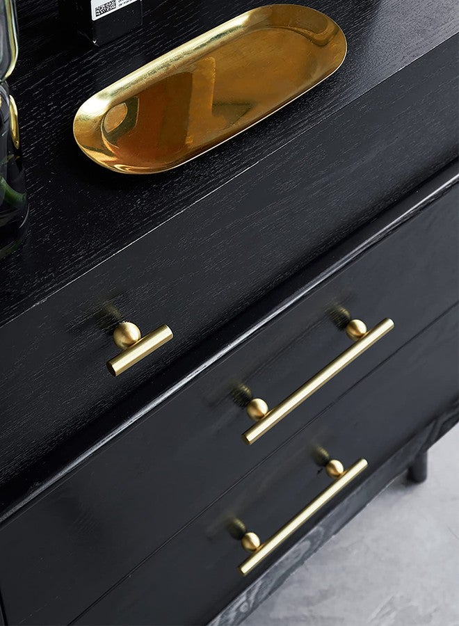 MANTARA B-0057-T50 Brass Furniture Cabinet Handle Black Kitchen Drawer pulls Pure Copper Brass Handle Drawer Cabinet Closet Door Small Handle Cabinet Door Gold. - Image 5