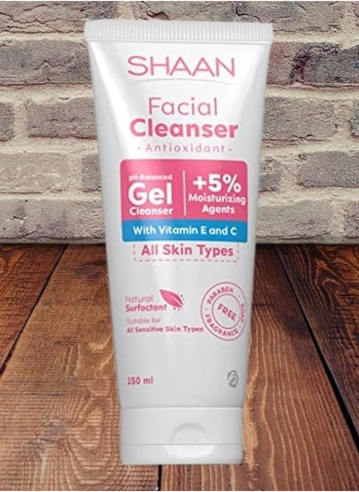 Shaan - Shaan facial cleanser antioxidant 250 ML - Image 1