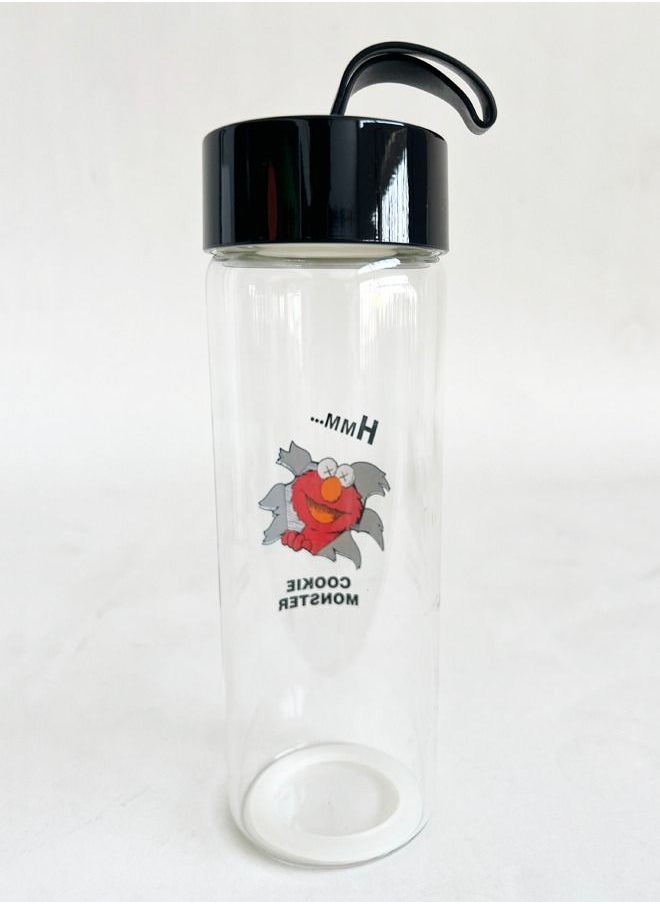 XIANGYU Eco Friendly Glass Children's Cartoon Water Bottle For Kids  - Image 2