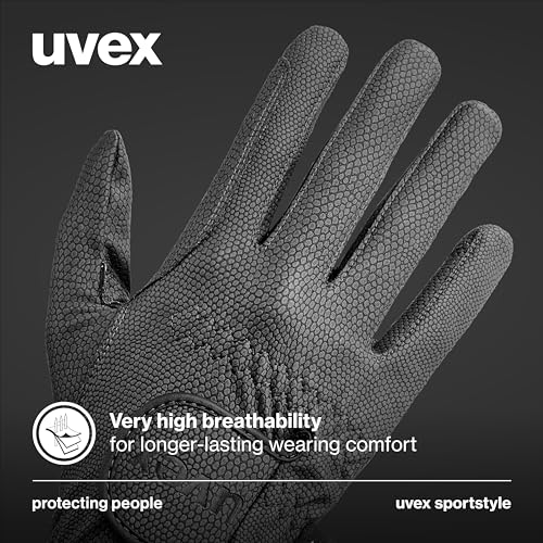 uvex Sportstyle - Stretchy Riding Gloves for Men and Women - Excellent Grip & Durable - Touchscreen Compatible - Brown - Image 2