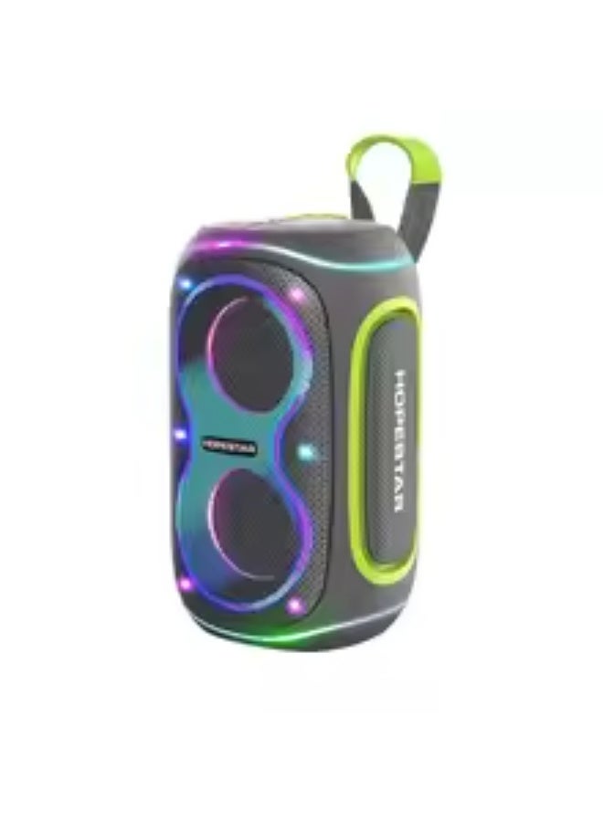 HOPESTAR Waterproof Bluetooth Speaker, Portable Radio, TWS Stereo, Wireless, TF, USB, AUX Portable Bluetooth Speaker LED Light TWS Deep Bass Boom Box HOPESTAR Party 210 Mini - Image 1