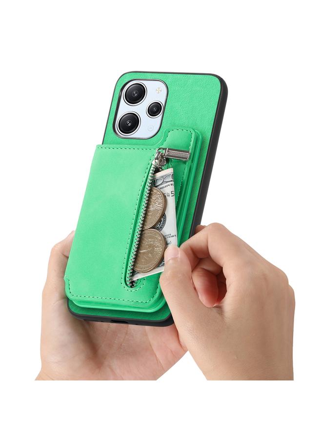 S-TOP Case For Redmi Note 14 Pro+ 5G Retro MagSafe Zipper Wallet Card Bag Back Phone Case - Image 5