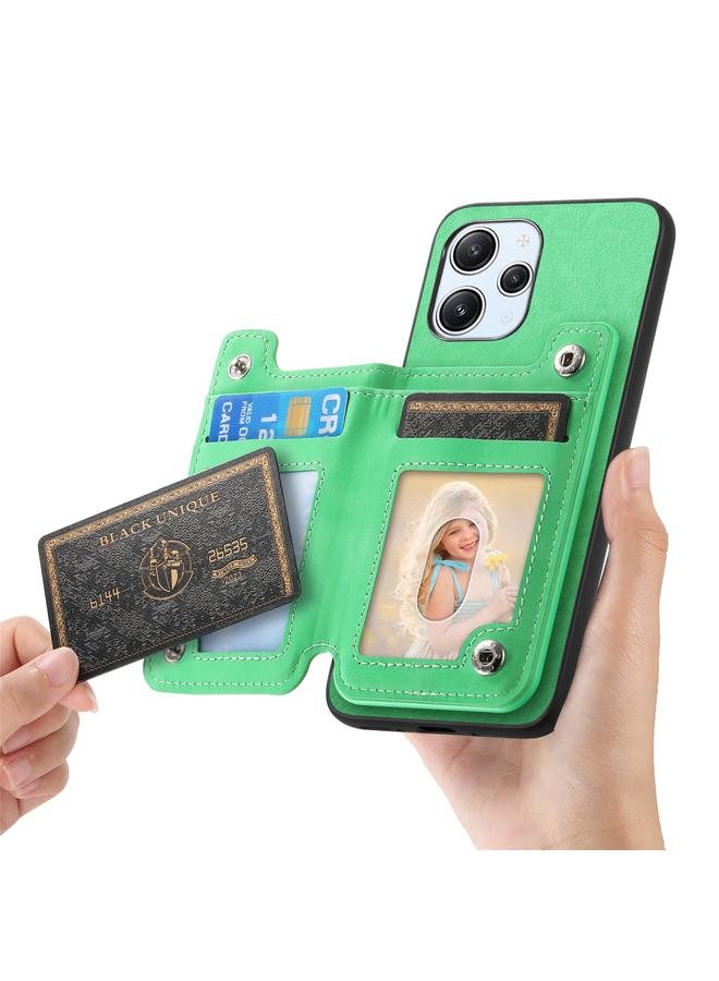 S-TOP Case For Redmi Note 14 Pro+ 5G Retro MagSafe Zipper Wallet Card Bag Back Phone Case - Image 4