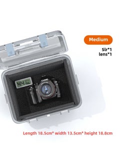 Generic Camera Moisture-proof Box SLR Lens Drying Box Photographic Equipment Electronic Components Hygrometer Tea Mildew-proof Seal-Color:↓medium Box Can Be Stored  ↓-0l  - Image 1