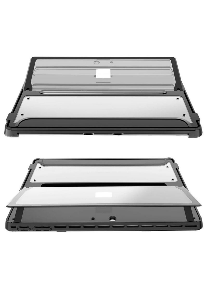 Protective Case for Microsoft Surface Pro 9 Multi-Angle Shockproof Case Compatible with Surface Pro 9 13" Tablet (Black) - Image 4