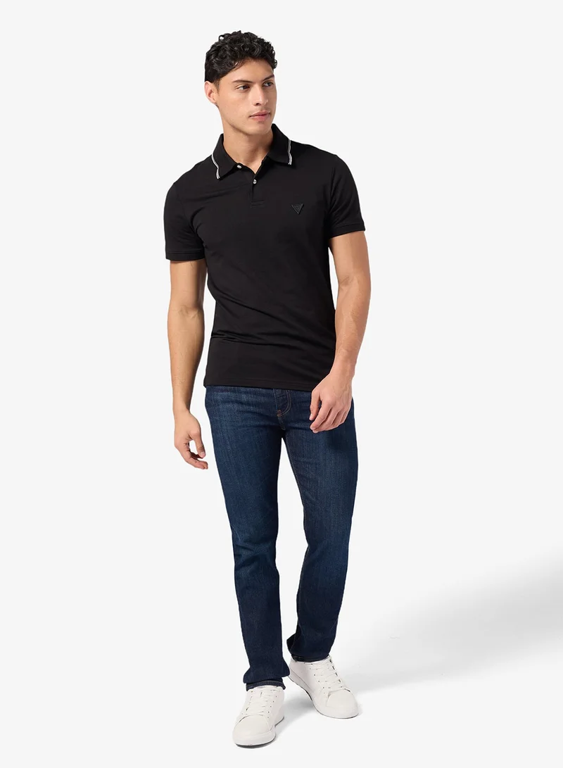 GUESS  Nolan Short Sleeve Polo for Men | Best Price UAE