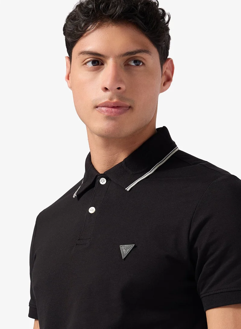 GUESS  Nolan Short Sleeve Polo for Men | Best Price UAE