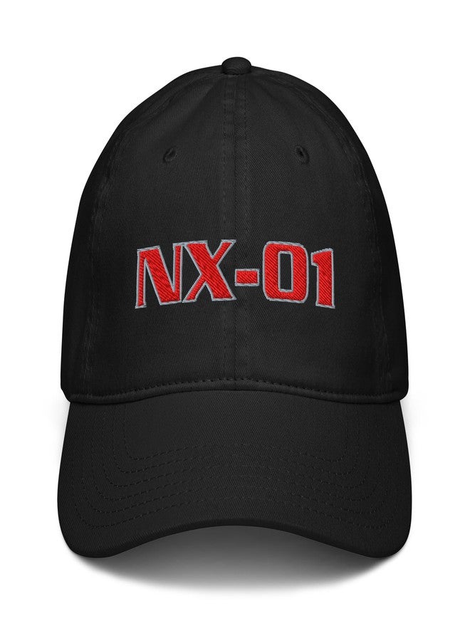 Star Trek: Enterprise NX-01 Embroidered Adjustable Baseball Hat - Image 2