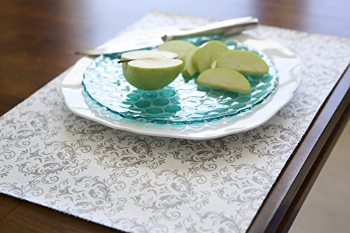 Duck Smooth Top EasyLiner, 20-inch x 6 Feet, Grey Damask - Image 5