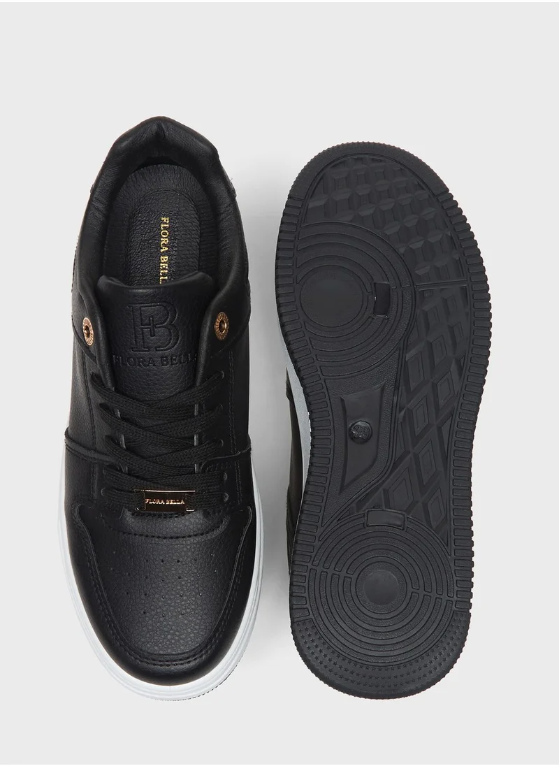 شو اكسبرس Lace Up Low Top Sneakers