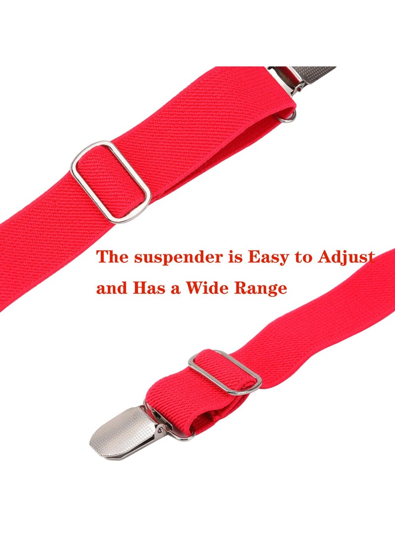 CMGTYYD CMGTYYD 4 Pcs Dog Diaper Suspenders | Cat Suspenders | Female Male Dog Skirt Dress & Diaper Keeper | for Small Medium and Large Dogs (Black, Red, Pink, Blue, M) - Image 5