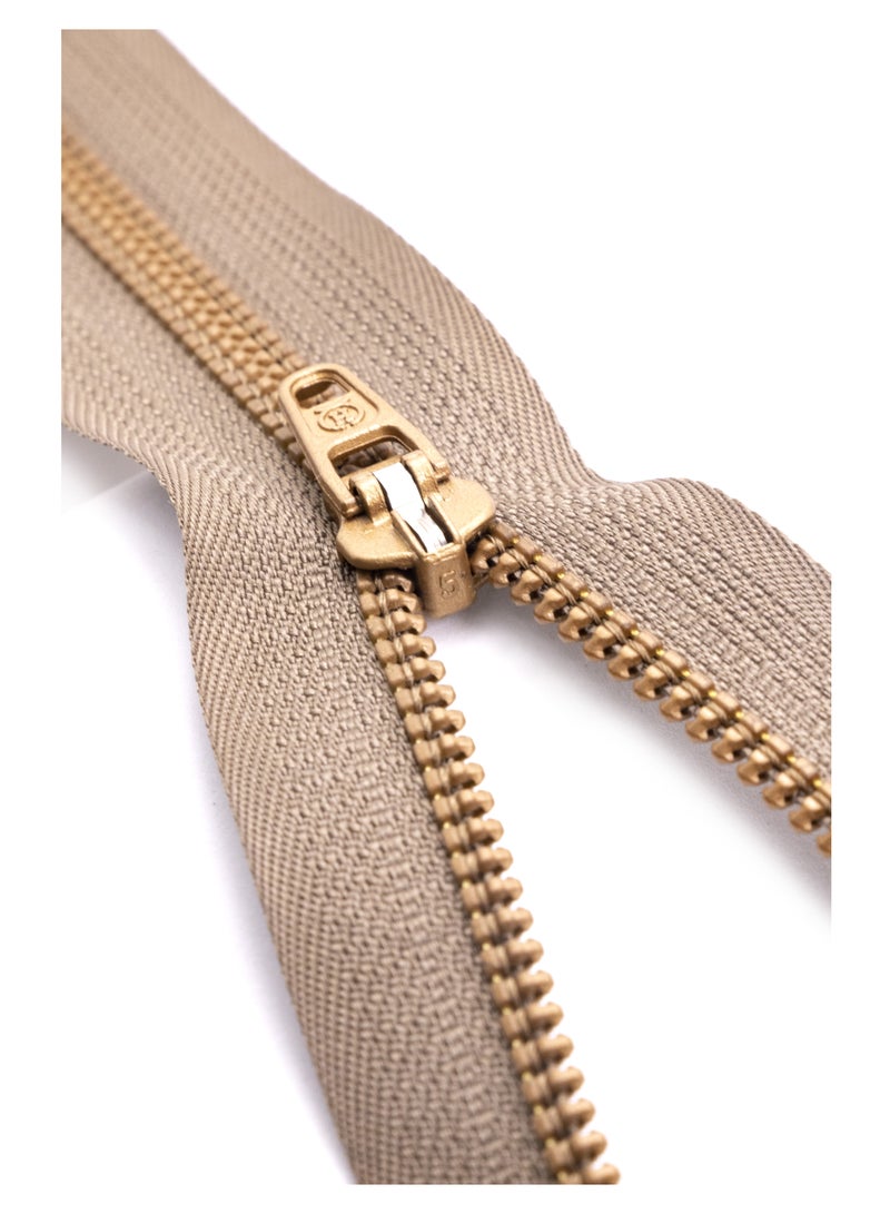 4Pcs No.6 Jeans Zipper Super Quality, (Black and Gold Brown) - Image 4
