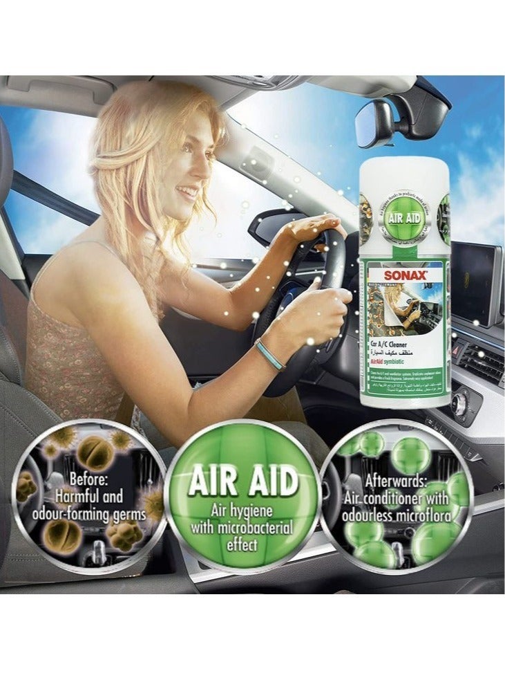 Sonax 100ML Air Aid Symbiotic Car Ac Cleaner, Vehicle Interior Cleaner 2 PCS - Image 5