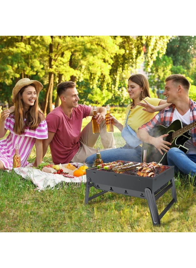 BBQ Grill Charcoal, portable stainless still grill - Image 3