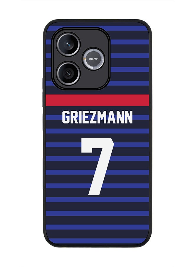 Stylizedd For Honor 600 Lite / 500 Smart / Honor X80i Case,Slim fit Camera Protection, Shockproof Thin Phone cover  - Football - France,  Griezmann - Image 1