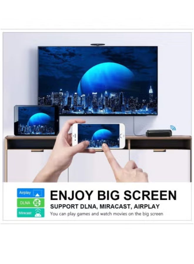 JAJEEK 📺 X96Q Android 10.0 Smart TV Box – H313 Quad Core Processor | 4K Ultra HD + 3D Playback | Wi-Fi, HDMI, USB Support | Fast Android Streaming Set Top Box | Smart Media Player for Netflix, YouTube, IPTV, and More | Plug & Play TV Upgrade Solution - Image 2