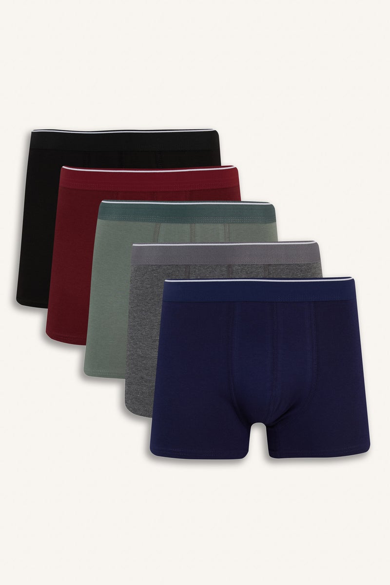 DeFacto Man Regular Fit 5 Pack Boxer Shorts  - Image 1
