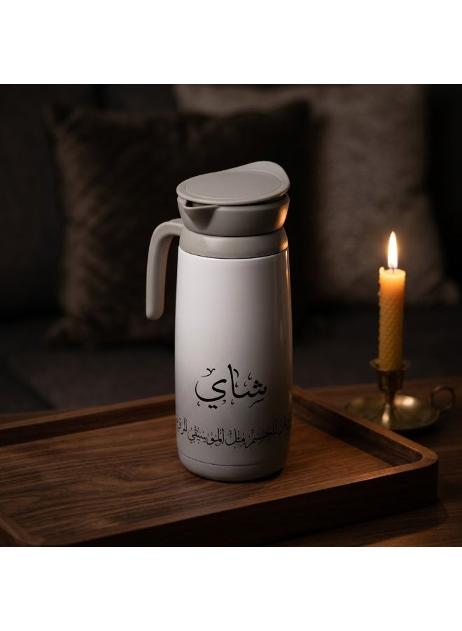 Lavin Vacuum flask 1L/Premium 304 Stainless steel inner/ Double wall Insulated thermos/Long heat retention/Hot&Cold/HB - Image 4