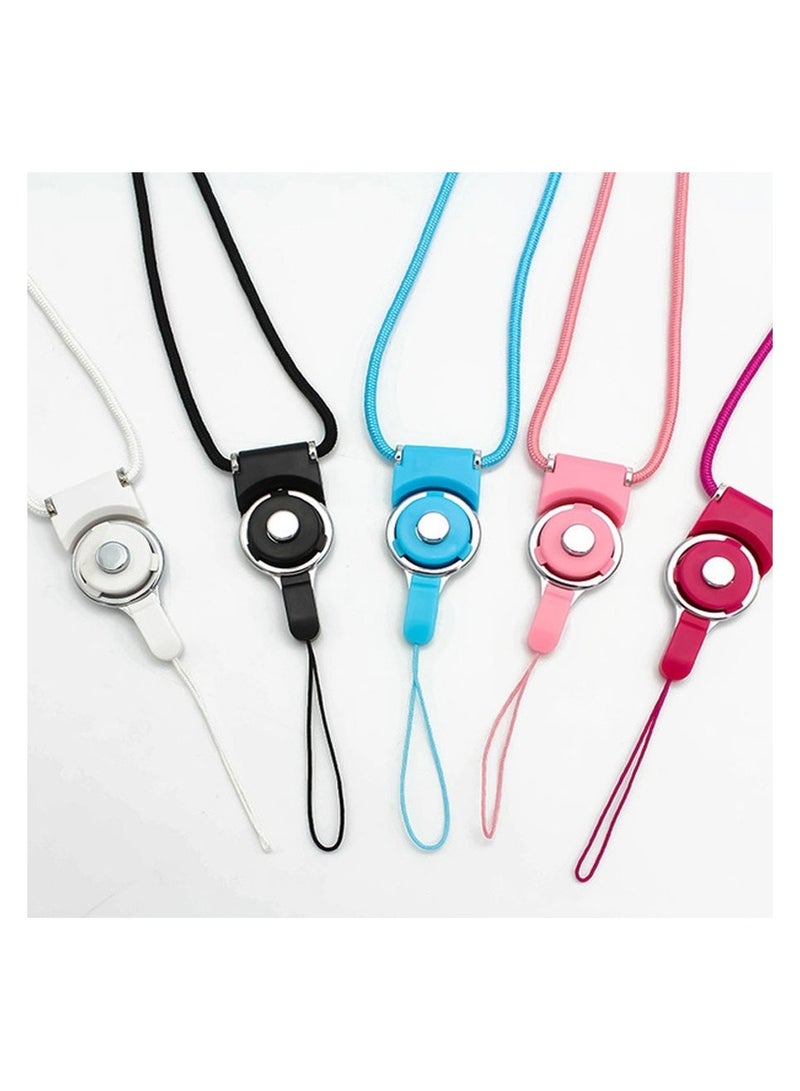 Generic 4 PcS Phone Neck Strap Lanyard Quick Release ID Holder Neck Lanyard,Detachable Necklace Neck Band,Keychain  - Image 1