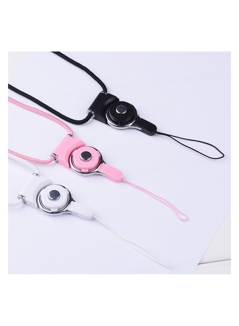 Generic 4 PcS Phone Neck Strap Lanyard Quick Release ID Holder Neck Lanyard,Detachable Necklace Neck Band,Keychain  - Image 2