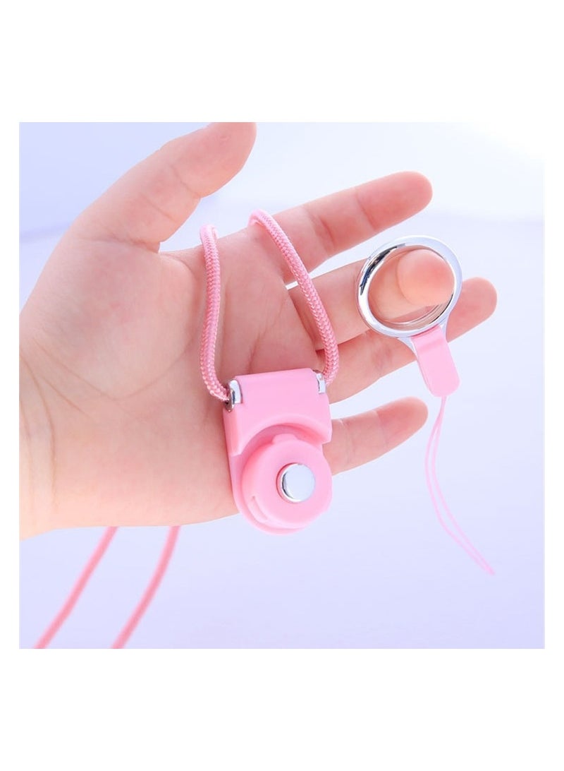 Generic 4 PcS Phone Neck Strap Lanyard Quick Release ID Holder Neck Lanyard,Detachable Necklace Neck Band,Keychain  - Image 3