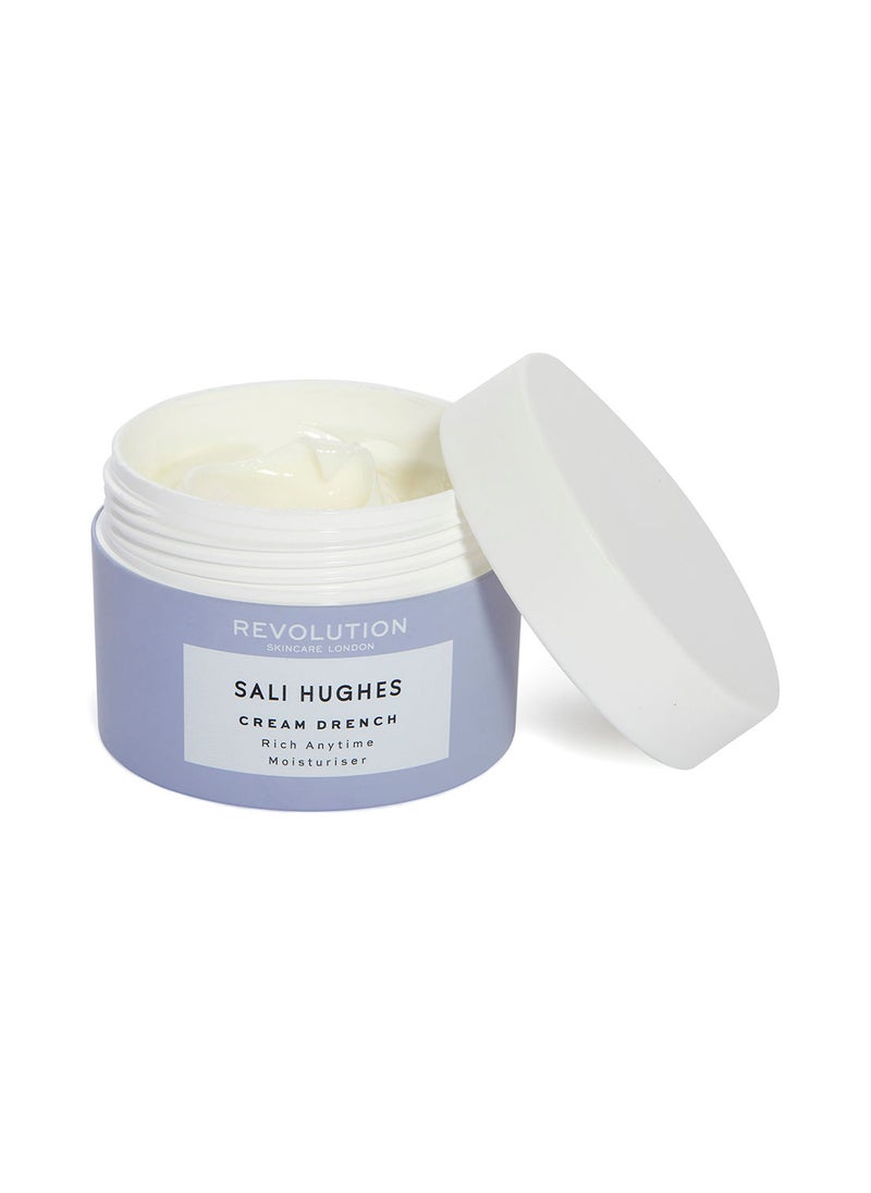 REVOLUTION - REVOLUTION SKINCARE X SALI HUGHES DRENCH RICH ANYTIME MOISTURISER - Image 1