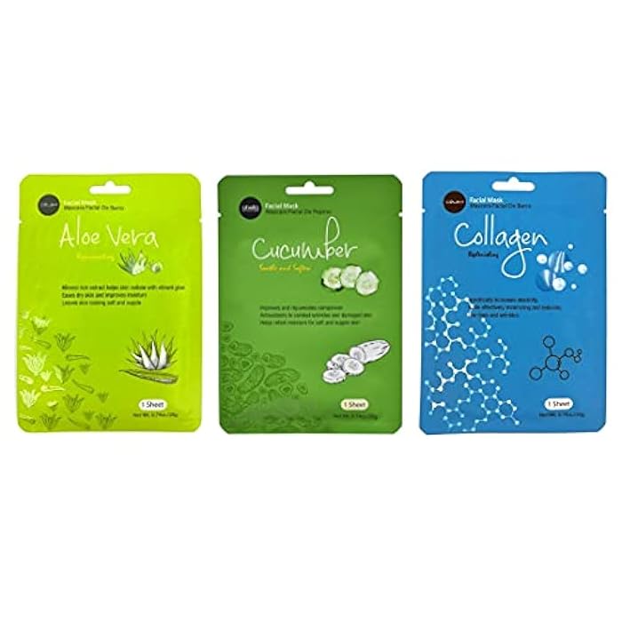 Celavi Cosmetics Celavi Essence Face Mask Paper Sheet Korea Skin Care Moisturizing 12 Pack Classic Facial Beauty - Image 5