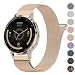 Meliya 18mm Metal Bands for Garmin Venu 3S Venu 4 41mm Venu 2S Vivoactive 4S Vivomove 3S Forerunner 265s Watch Bands Quick Release Stainless Steel Metal Replacement Wristband Strap for Garmin Forerunner 255s265s Bands Women Men Rose Gold - Image 2