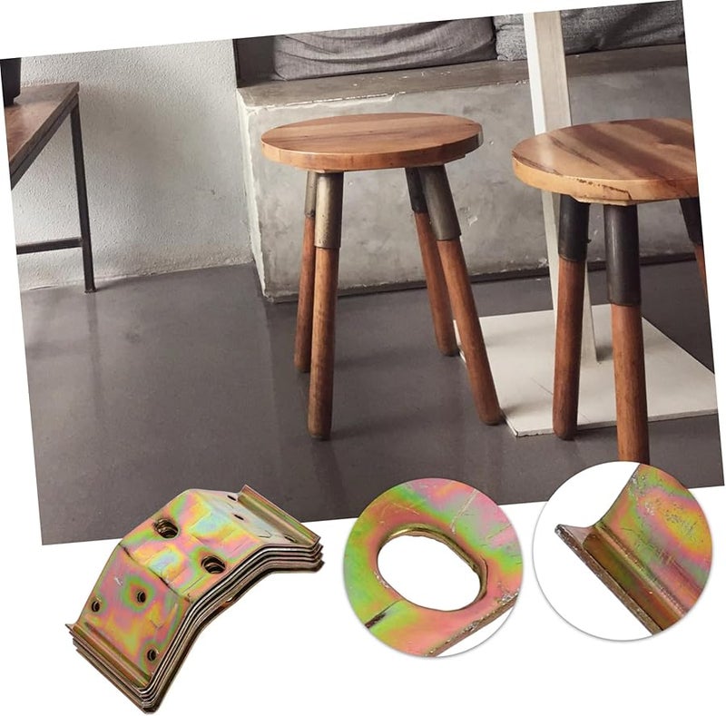 Jojofuny Heavy Duty Corner Bracket Sturdy Support For Cabinet Furniture Shelf Table - Image 5