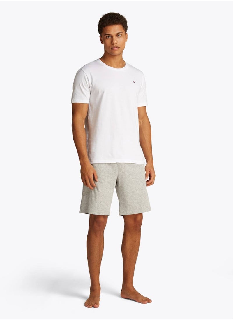 TOMMY HILFIGER Men's 3-Pack Signature Embroidery T-Shirts - Cotton, White  - Image 4