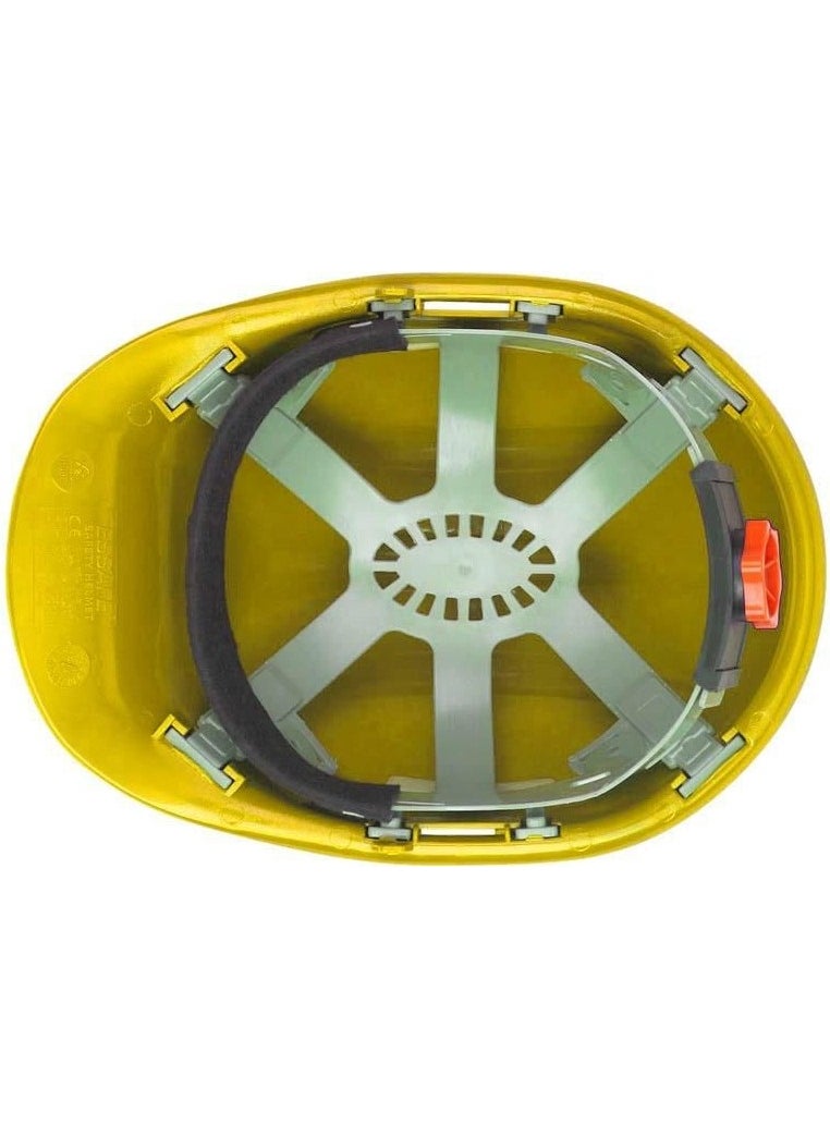 Yellow Helmet - With Air Vents - Adjustable Screw Safety Helmet at the Back of the Neck - pzsku/Z0968EDDBBBE10A4CDC22Z/45/_/1726147701/07660980-69df-4b23-8519-064f0787a62d