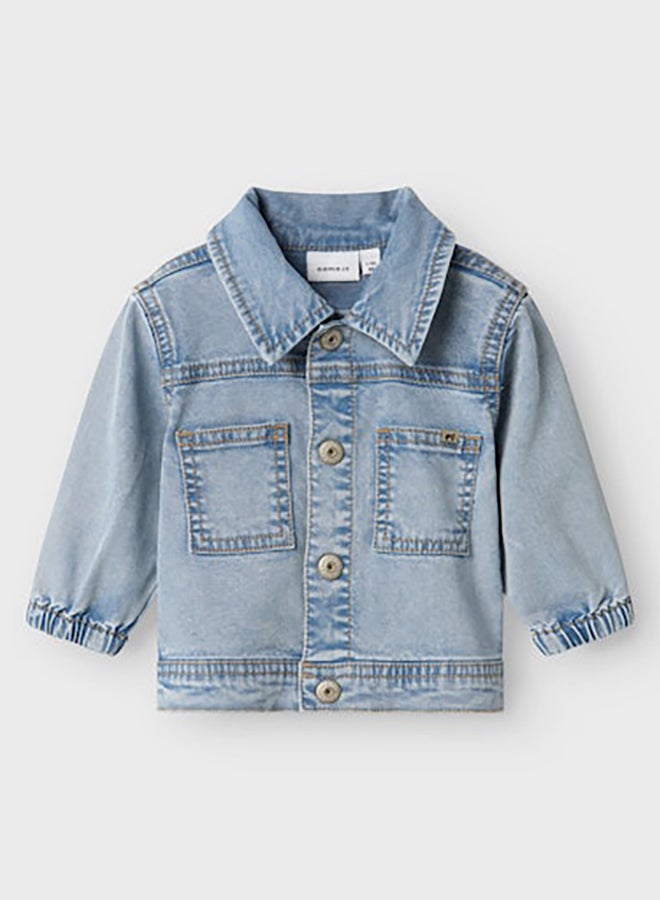 NAME IT Name It Babies Boys Ditlev Denim Cardigan 1495-Yb  - Image 3