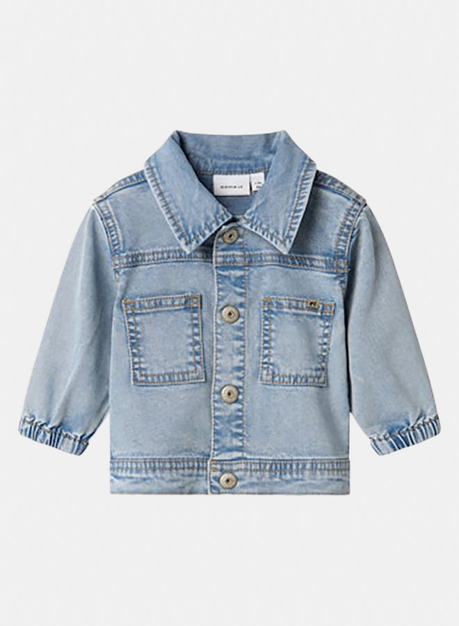 NAME IT Name It Babies Boys Ditlev Denim Cardigan 1495-Yb  - Image 1