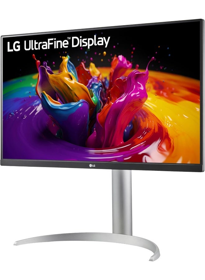 LG 27 inch UltraFine Monitor, 4K UHD IPS Display, 60Hz Refresh Rate, 5ms (GTG) Response Time, Dynamic Action Sync, Black Stabilizer, Super Resolution+, USB Type-C, Silver | 27UP850K-W Silver - Image 3