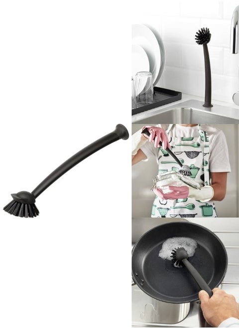 Dish Washing Brush Black 29cm