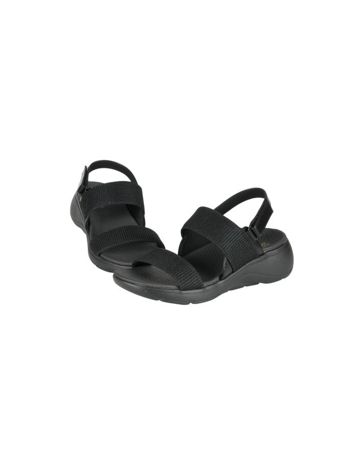 ZAYNA 221-267 Zayna Ladies Casual Sandals 23ABT532 Black  - Image 3